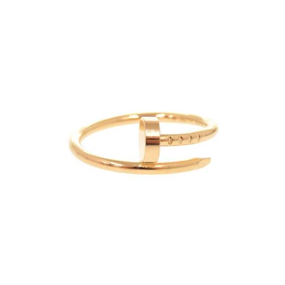 CARTIER Authentic 18k Gold Ring #52 main image 4